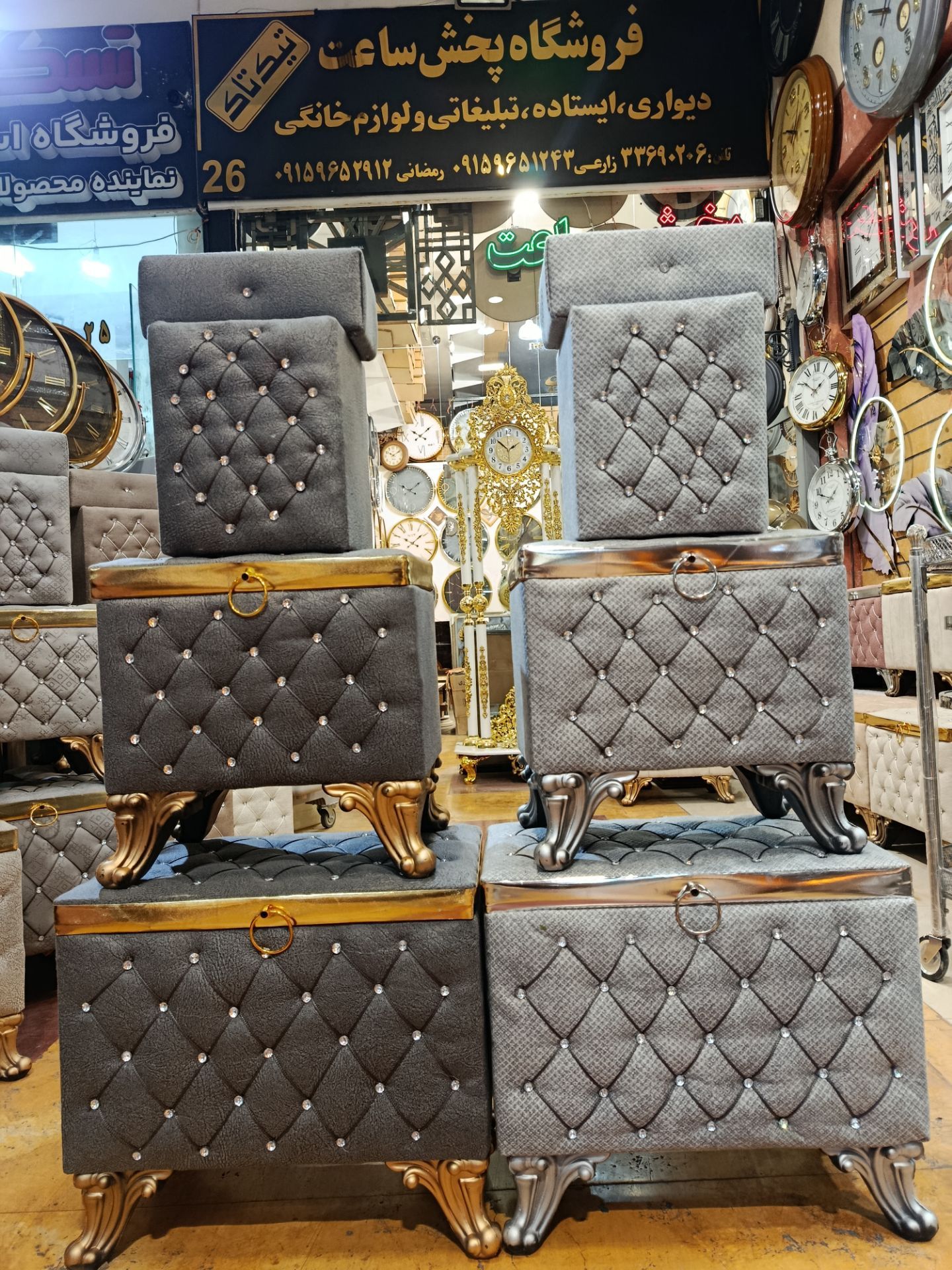 سرویس چهار تیکه سطل وجا دستمال